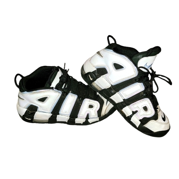 Size 7Y Nike Air More Uptempo Cobalt Bliss GS Big Kids size 7Y - Picture 1 of 8